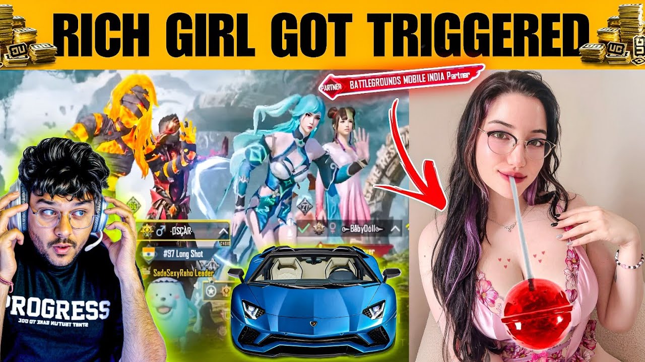 Random PRO & Rich Girl Shocking Reaction😱 | 35 kills with chicken dinner😹 | noob prank | #noobprank