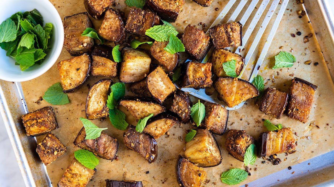 Easy Roasted Eggplant Recipe