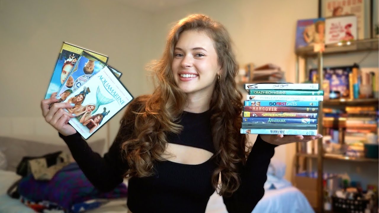 ASMR | Showing You My DVD Collection 📀 ✨ tapping + yapping