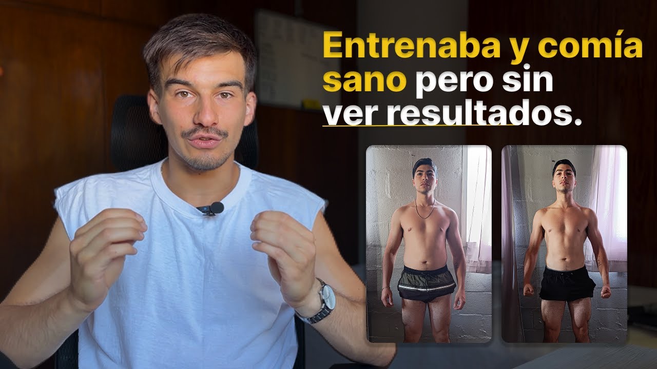 A pesar de COMER SANO y ENTRENAR, no podía CAMBIAR SU CUERPO |  Consolidación Brian A. 🏅