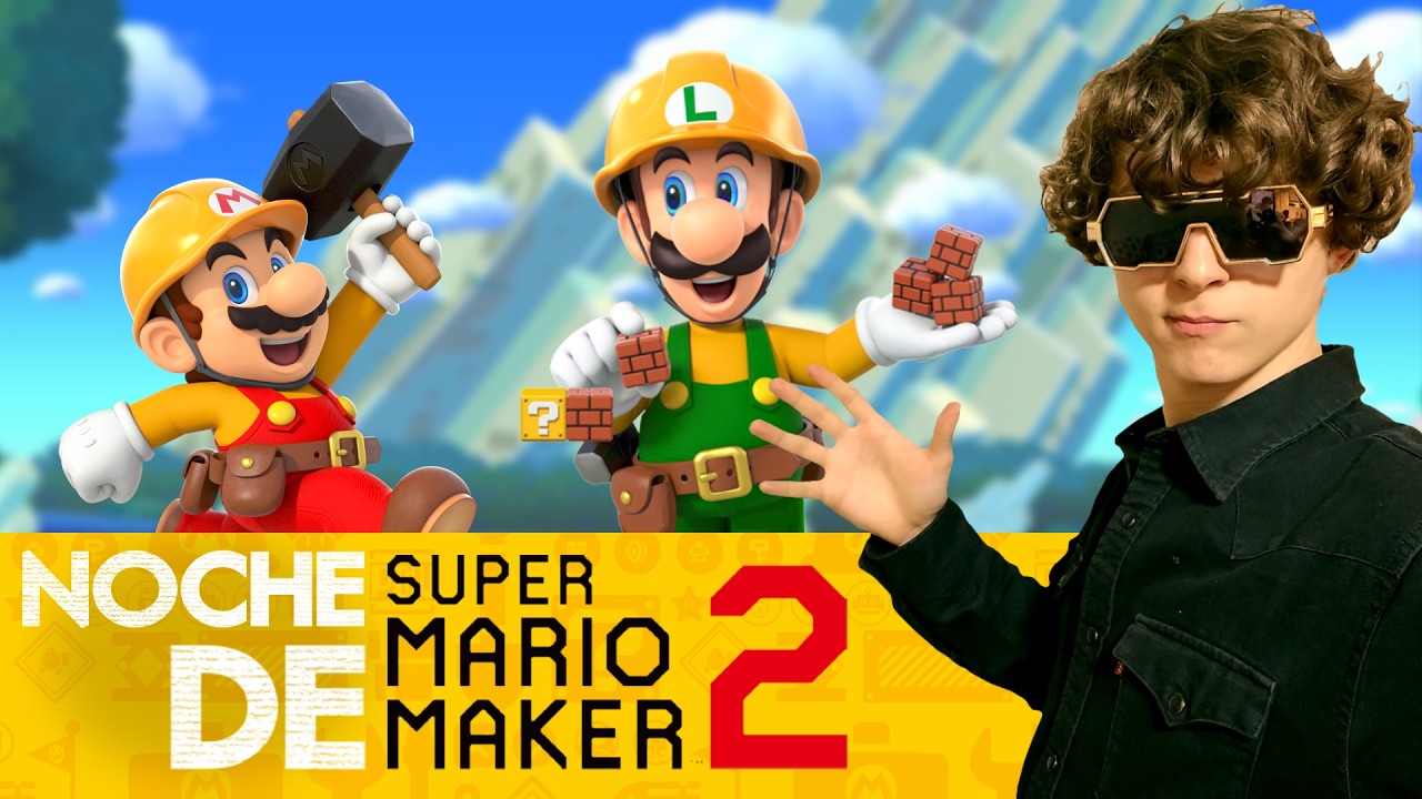 Podré con los niveles expertos de la semana? - Noche de Mario Maker 2 - 28