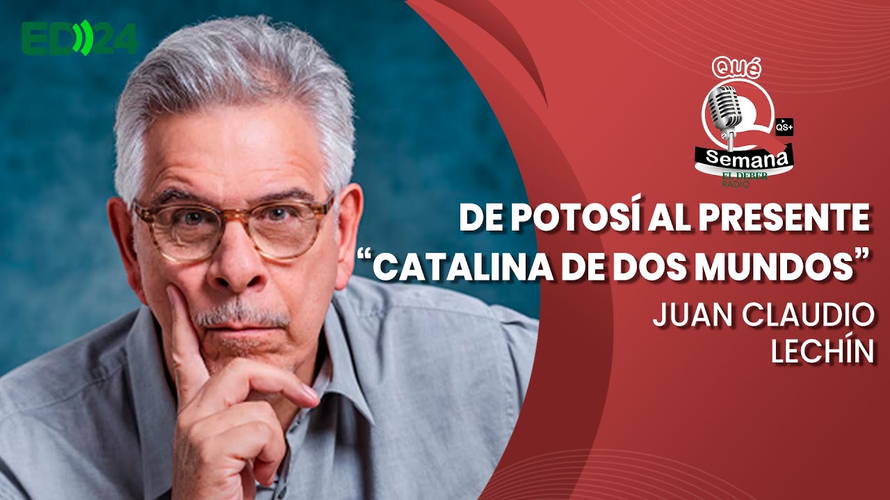 EL REGRESO LITERARIO DE JUAN CLAUDIO LECHÍN /QUÉ SEMANA!