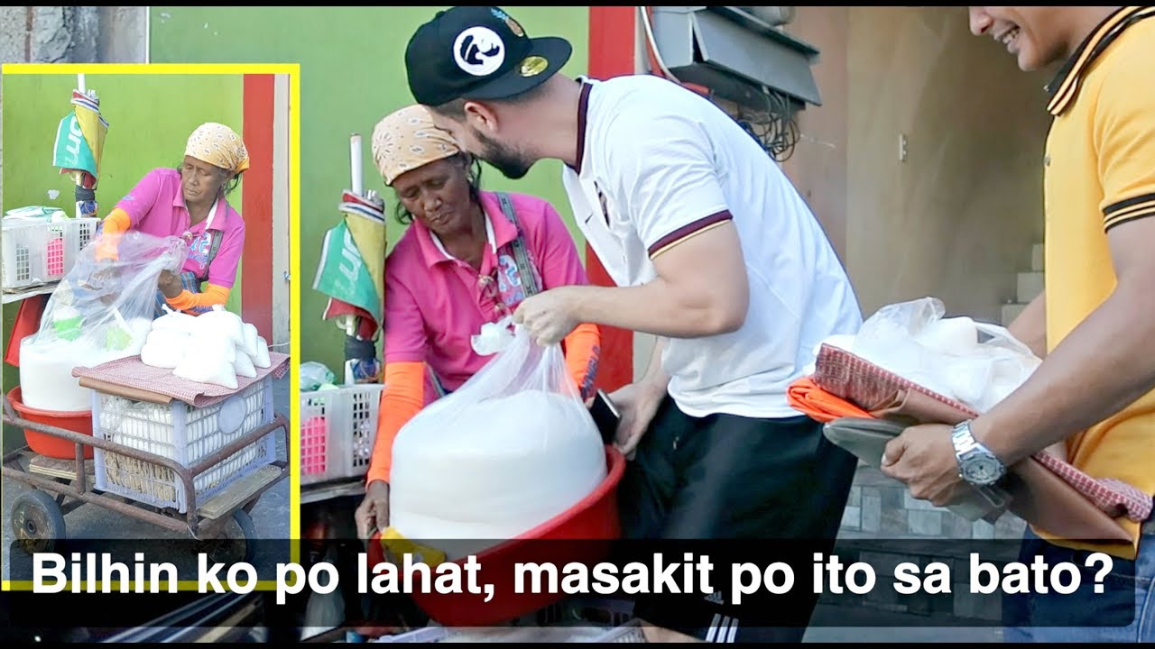 Buying ALL 50KG of SALT from a LOLA Street Vendor 😢🇵🇭 How Much Do They Really Earn??