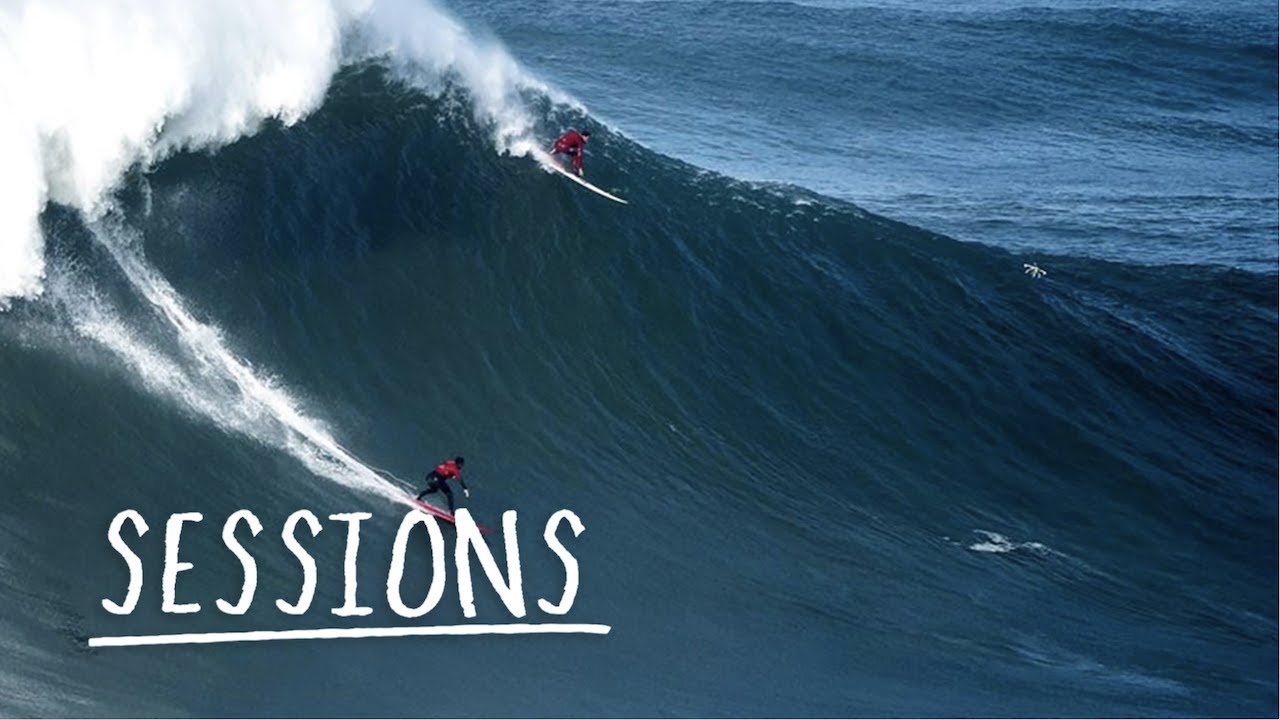 Nazaré XXL Paddle Session In Unforgiving Conditions