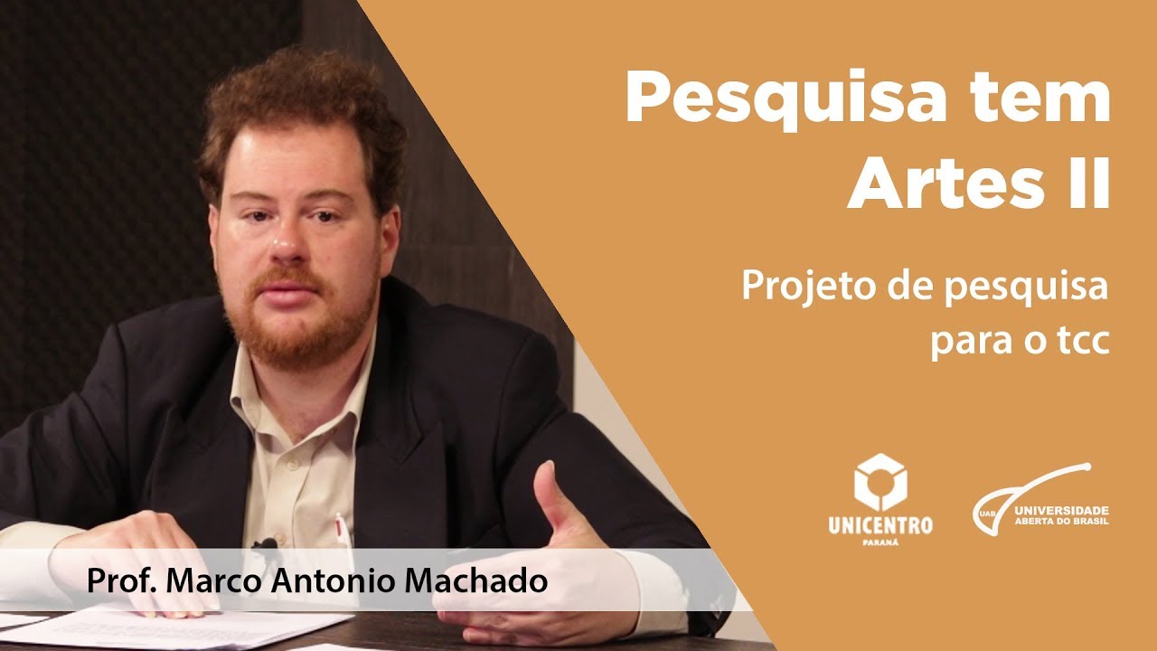 [ART] Projeto de pesquisa para o TCC