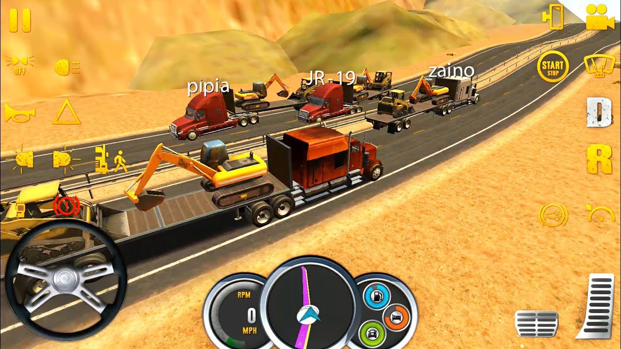 Truck Simulator USA #5 Multiplayer - Android Gameplay FHD