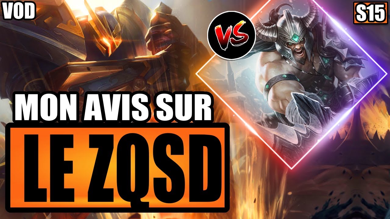 MON AVIS SUR LE ZQSD - Garen vs Tryndamere - Soloq Top Master | 15.15