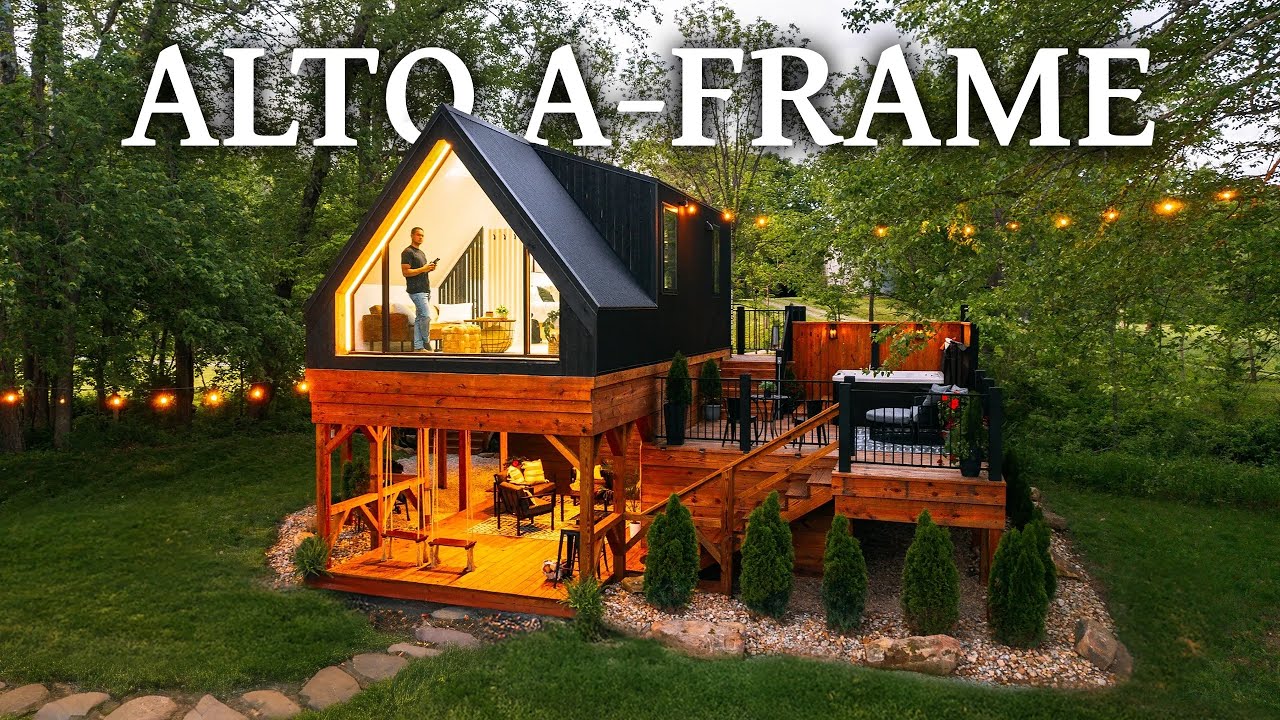 Elevated Tiny House w/ Perfect Outdoor Space! Inside Tour!