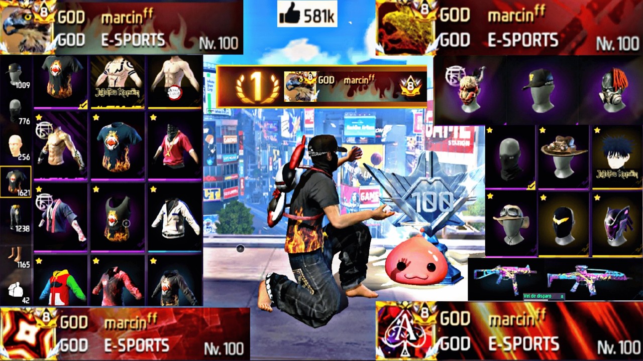 TOP 2 BR!!! CONTA RARA FULL PASSE FULL MESTRE LEVEL 100