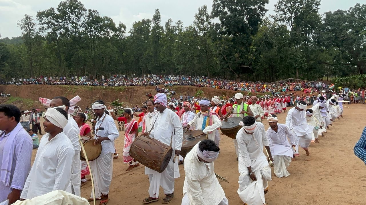 कोचांग में नेताओ का स्वागत 