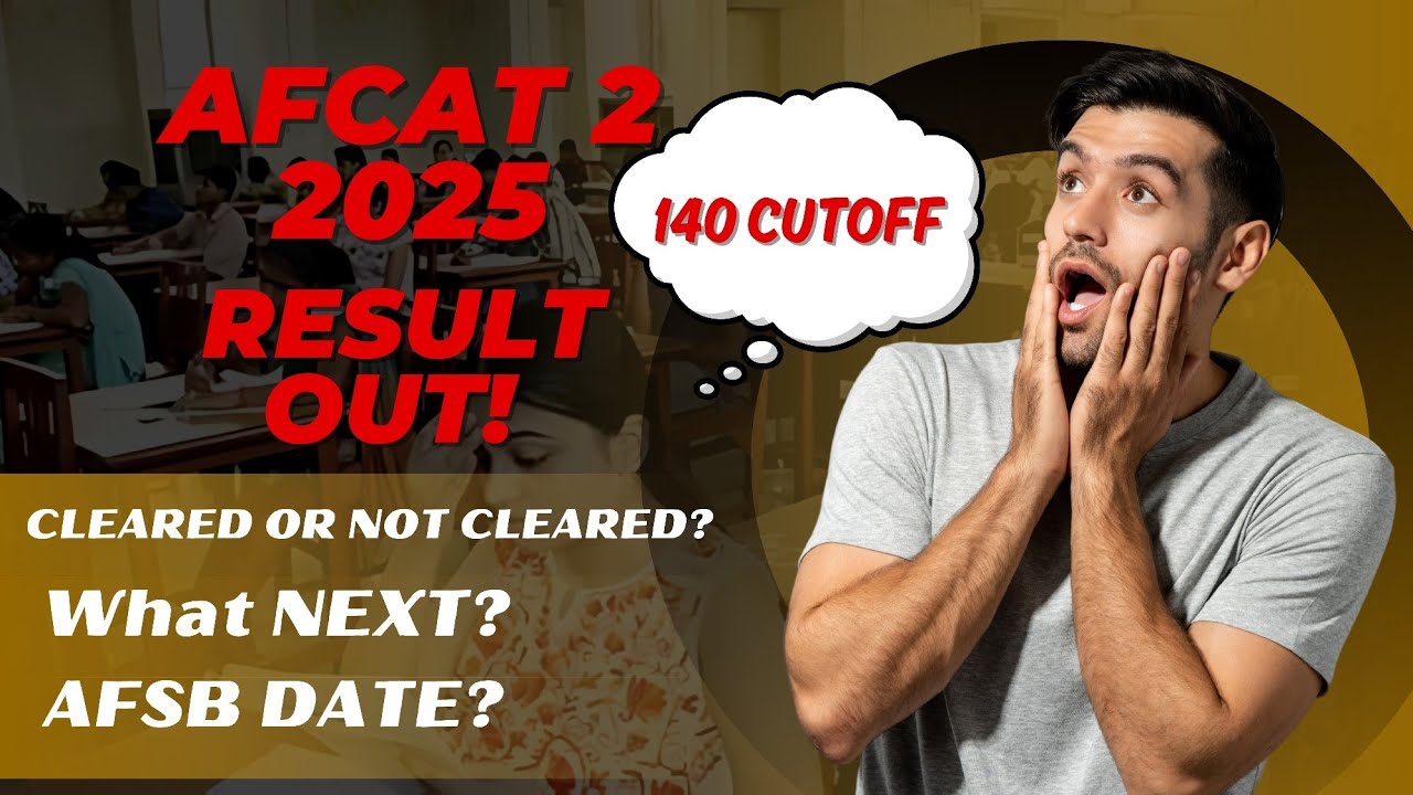 AFCAT 2 2025 RESULT OUT! |WHAT NEXT?| The Ultimate Guide ( Not Cleared & Cleared) | AFSB DATES?