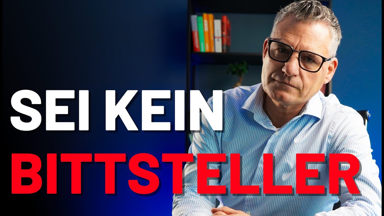 Wie Vertriebler zum Bittsteller werden