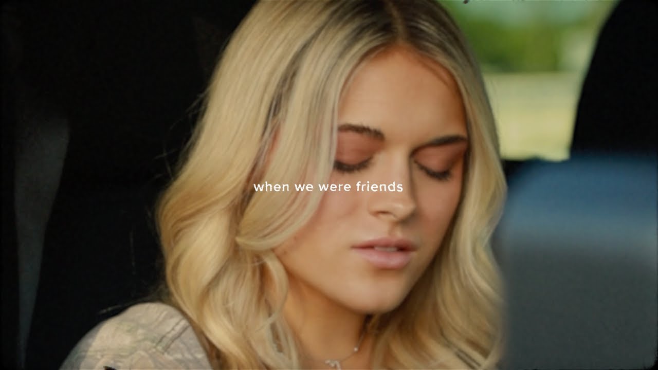 Alana Springsteen - when we were friends (Official Lyric Video)