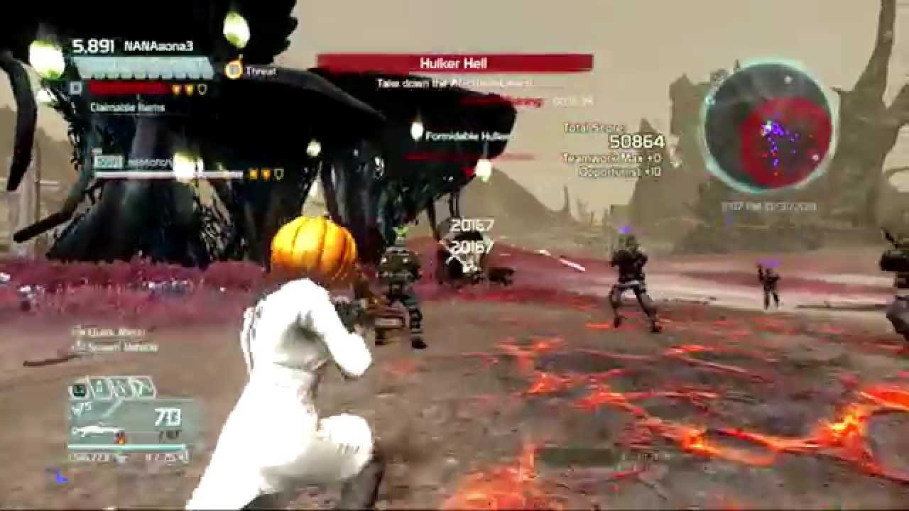 Defiance PS3 Hulker hell major arkfall (Halloween Event) crap award :(