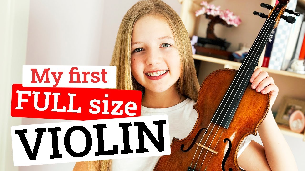 My first full size violin 🎻 What did we chose!? #violin