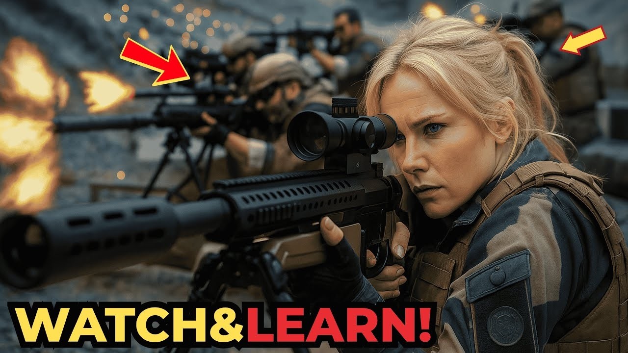 Even SEAL Snipers Failed — Then She Took Down the Entire Enemy Unit Alone