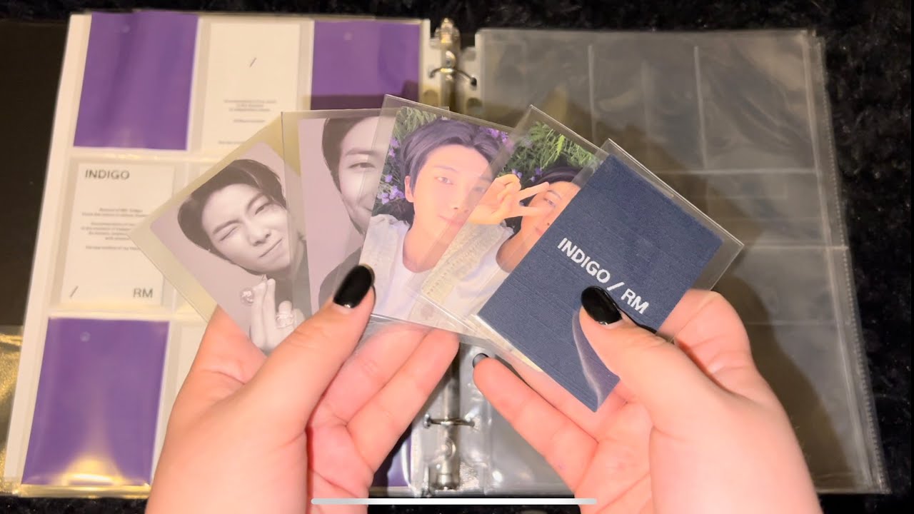 completing my RM indigo photocard collection!!🌿| all pobs and lucky draws!
