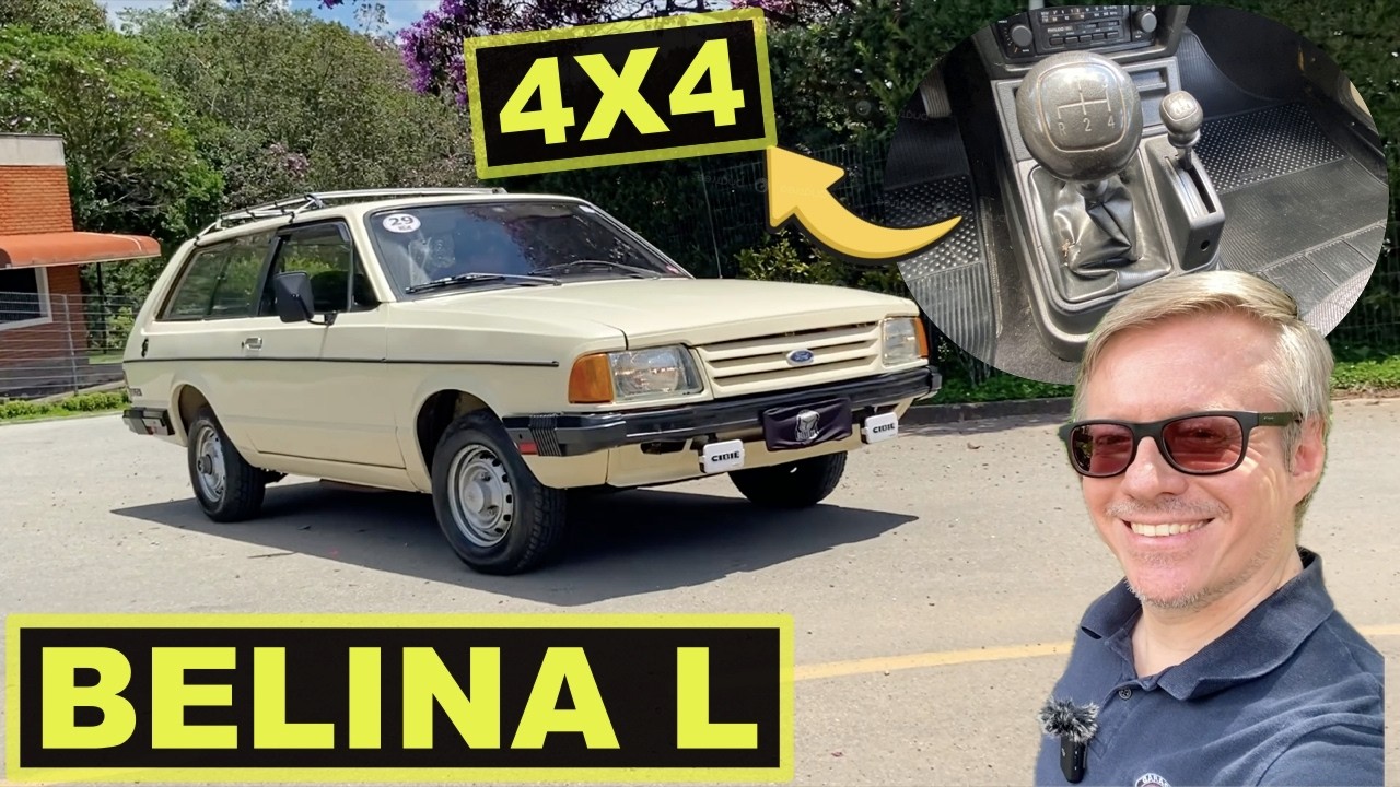 BELINA L 4X4: a perua todo-terreno da Ford