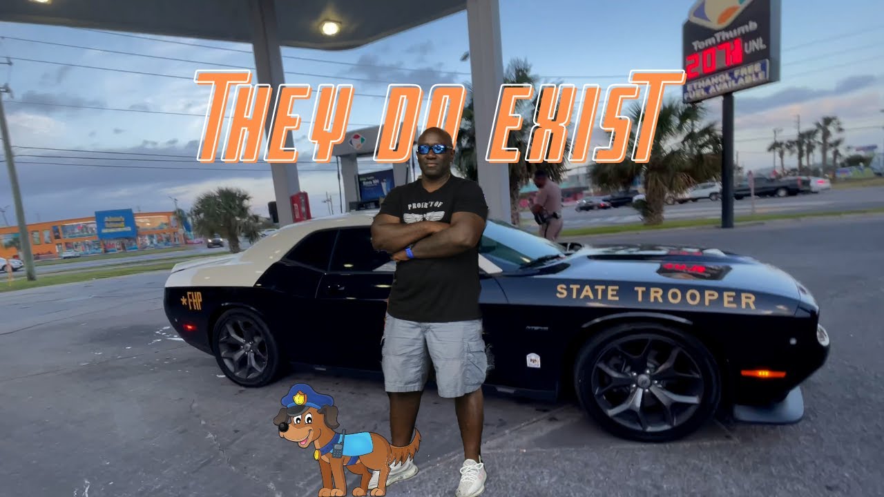WE PULLED OVER A FLORIDA HIGHWAY PATROL DODGE CHALLENGER!!