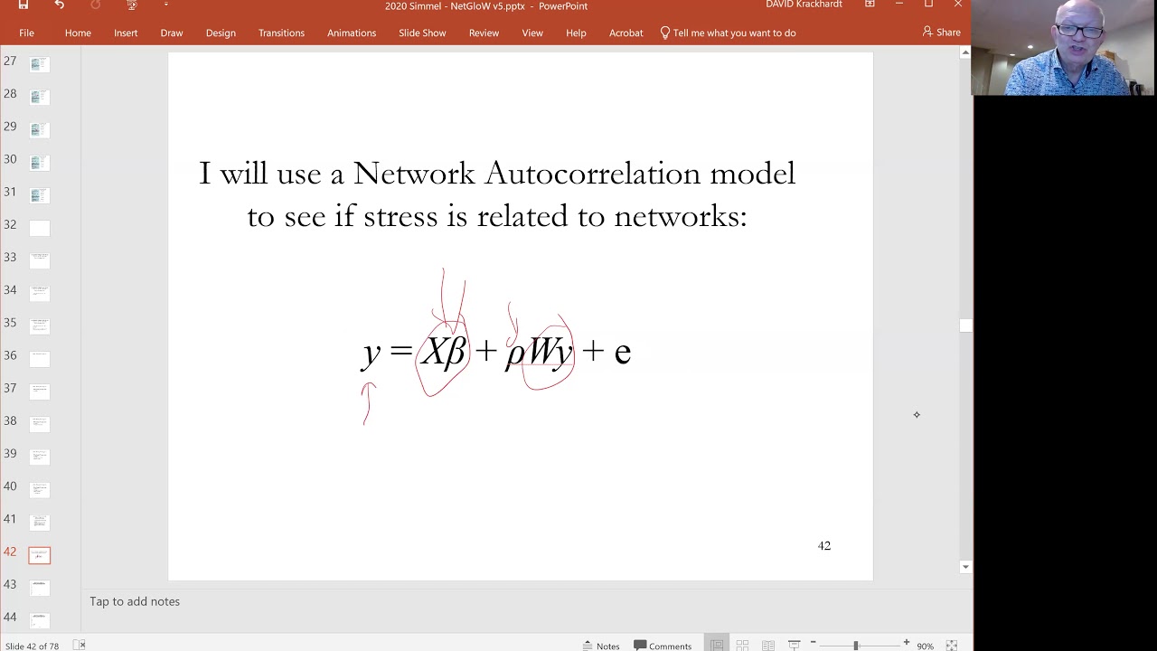 David Krackhardt: 'The Importance of Social Context surrounding Network Connections' Part 3