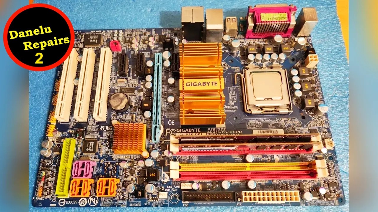 Prezentare Kit Retro Gigabyte GA-P35-DS3 cu Intel Q9400