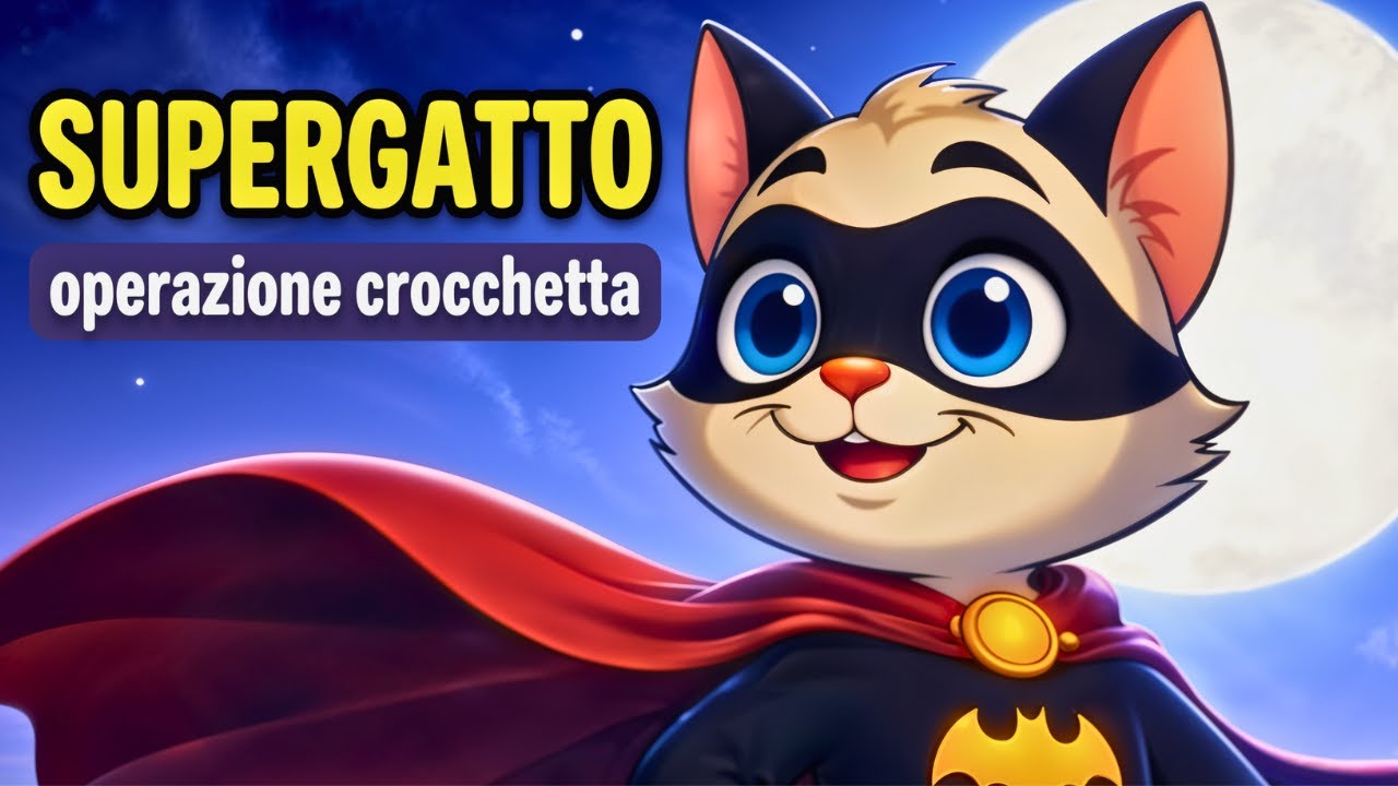 Operazione crocchetta  🐾 Supergatto il micio mascherato ep. 3
