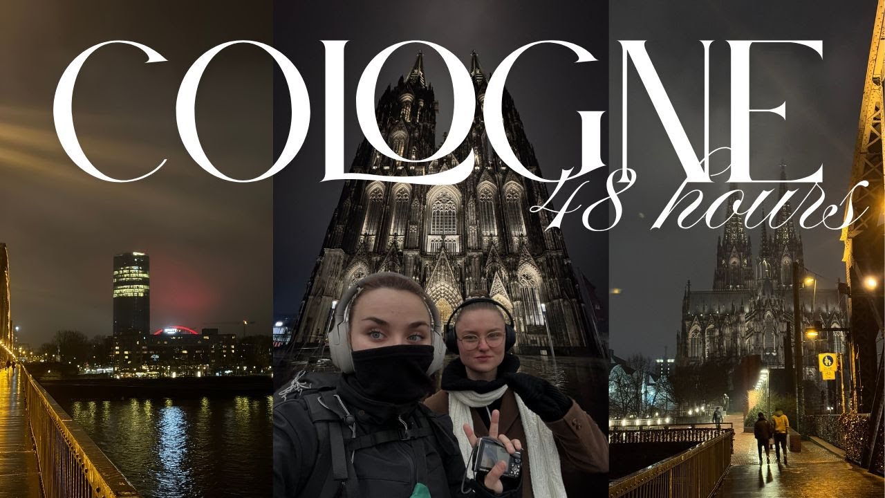 48h in Cologne | delayed train, cold weather