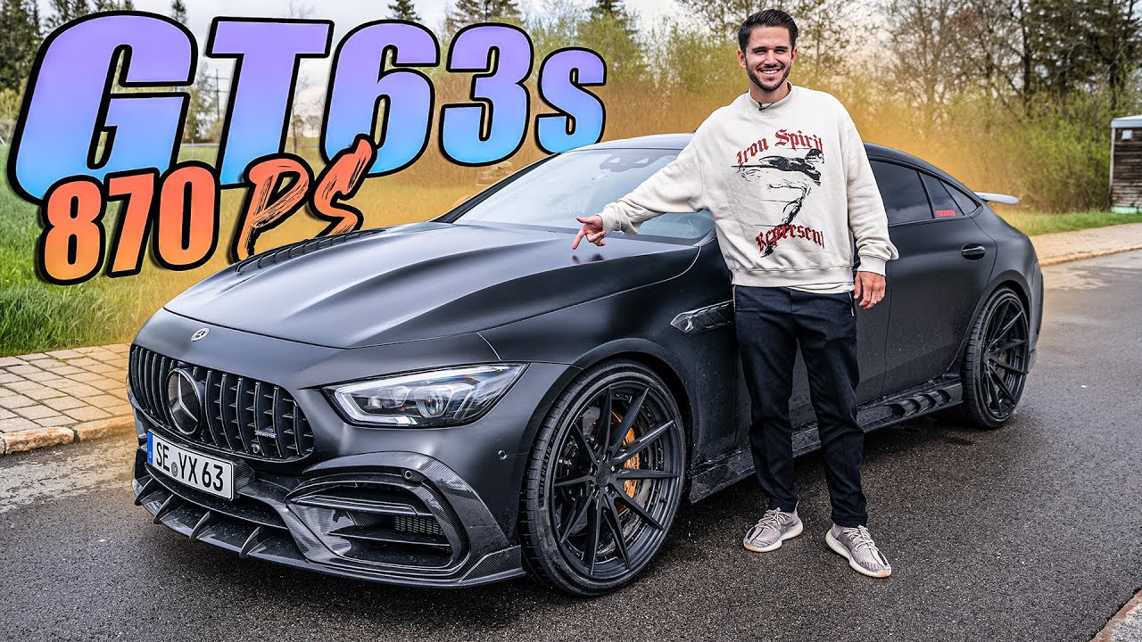 870PS Mercedes-AMG GT63 S | Extremes Carbon Bodykit🔥 | Daniel Abt