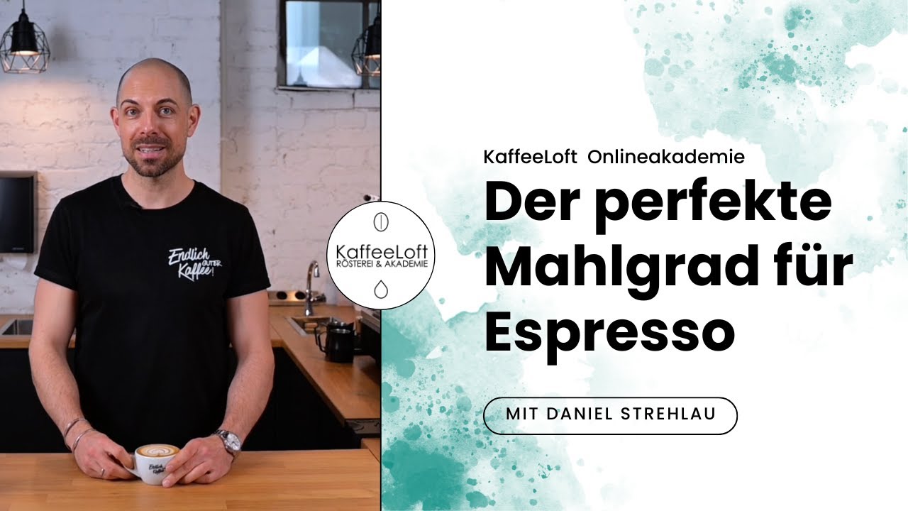 Kaffeemühle einstellen für Espresso! Der perfekte Mahlgrad für Espresso ...