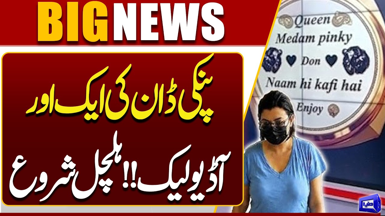 Another Audio Leak of &ldquo;Pinky Don&rdquo; | Massive Stir Created | Breaking News | Dunya News