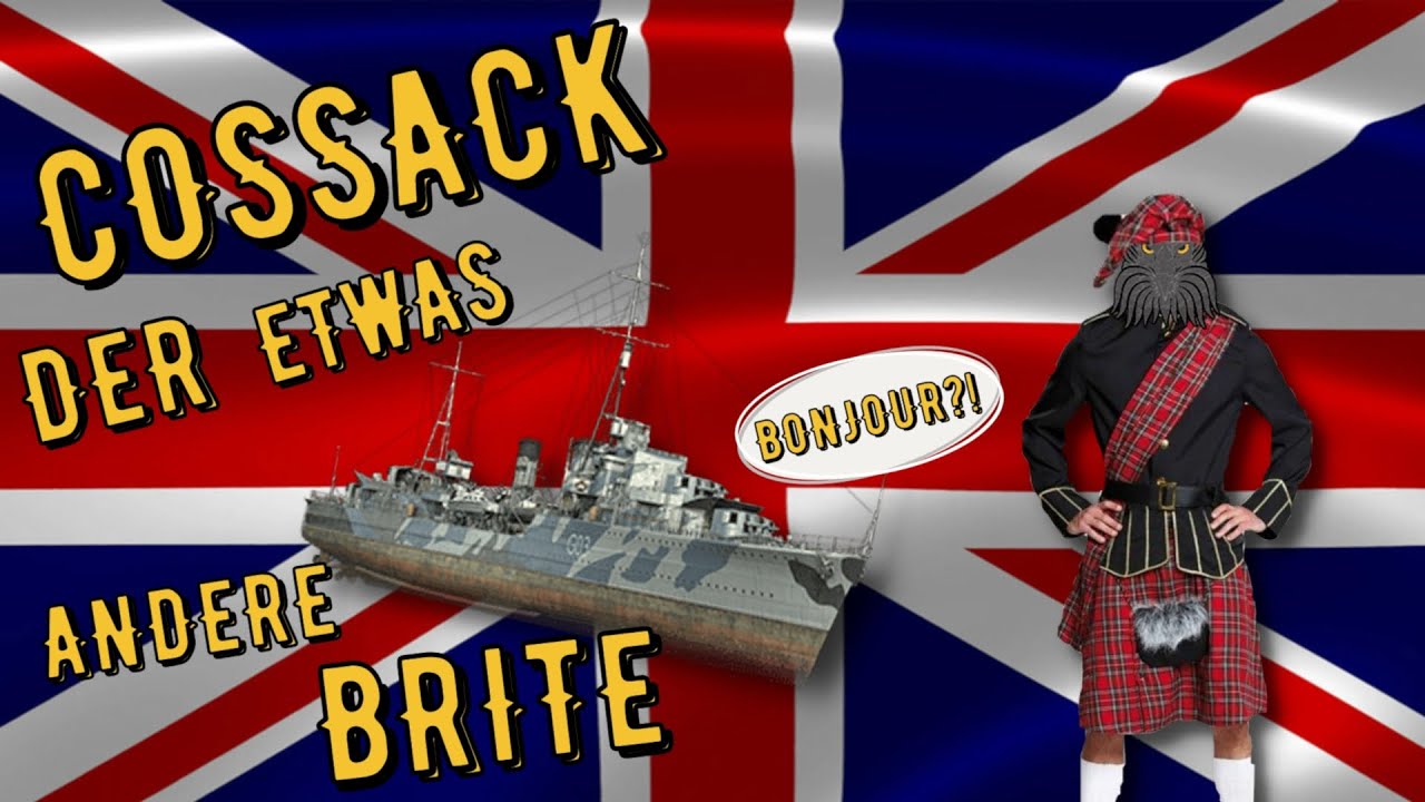 World of Warships Legends - COSSACK - Tier 6 - Der etwas andere Brite [deutsch/ gameplay]
