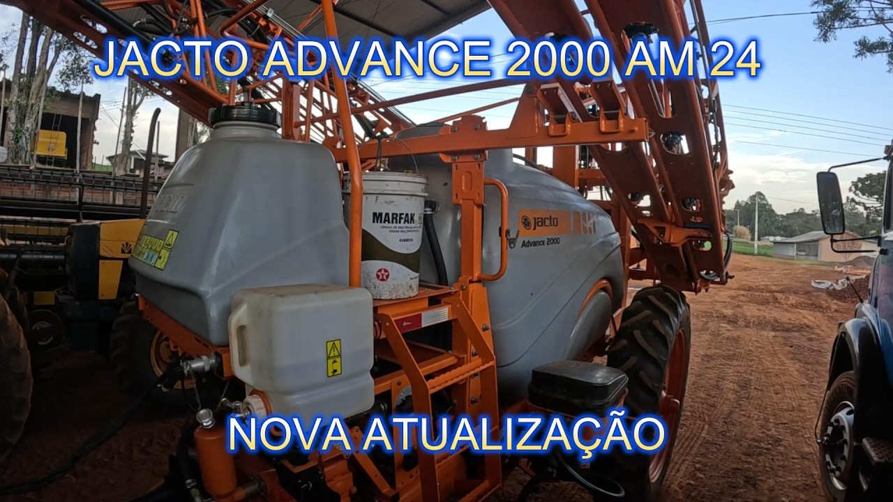 JACTO Advance 2000 AM 24, ATUALIZAÇÃO.