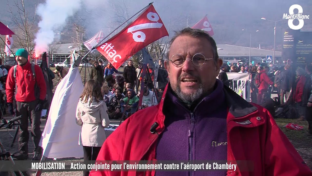 Ils ne veulent plus d'aéroport à Chambéry