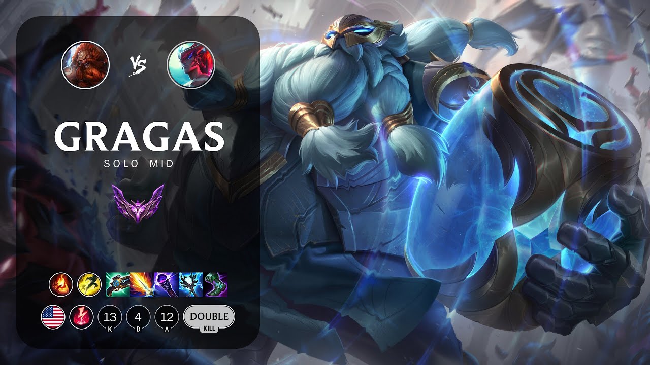 Gragas Mid vs Yone - NA Master Patch 14.1