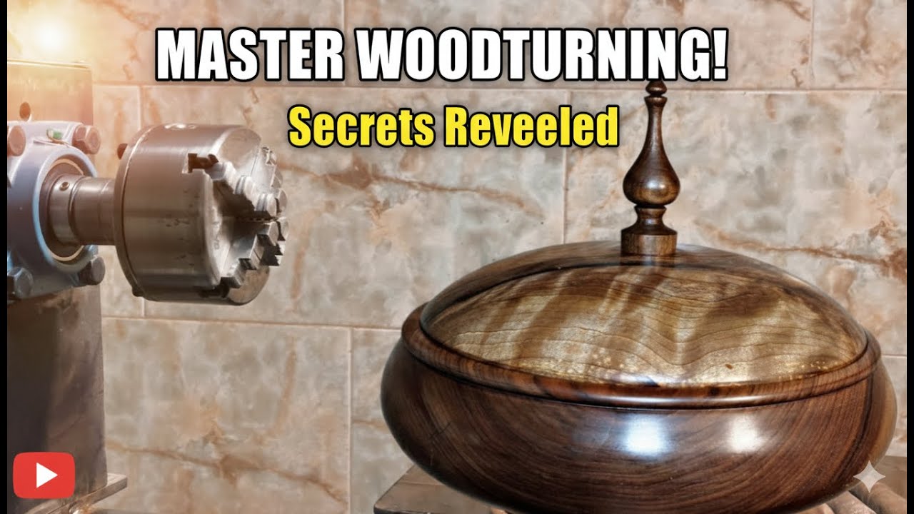 Turning a Simple Wood into a Stunning Candy Bowl