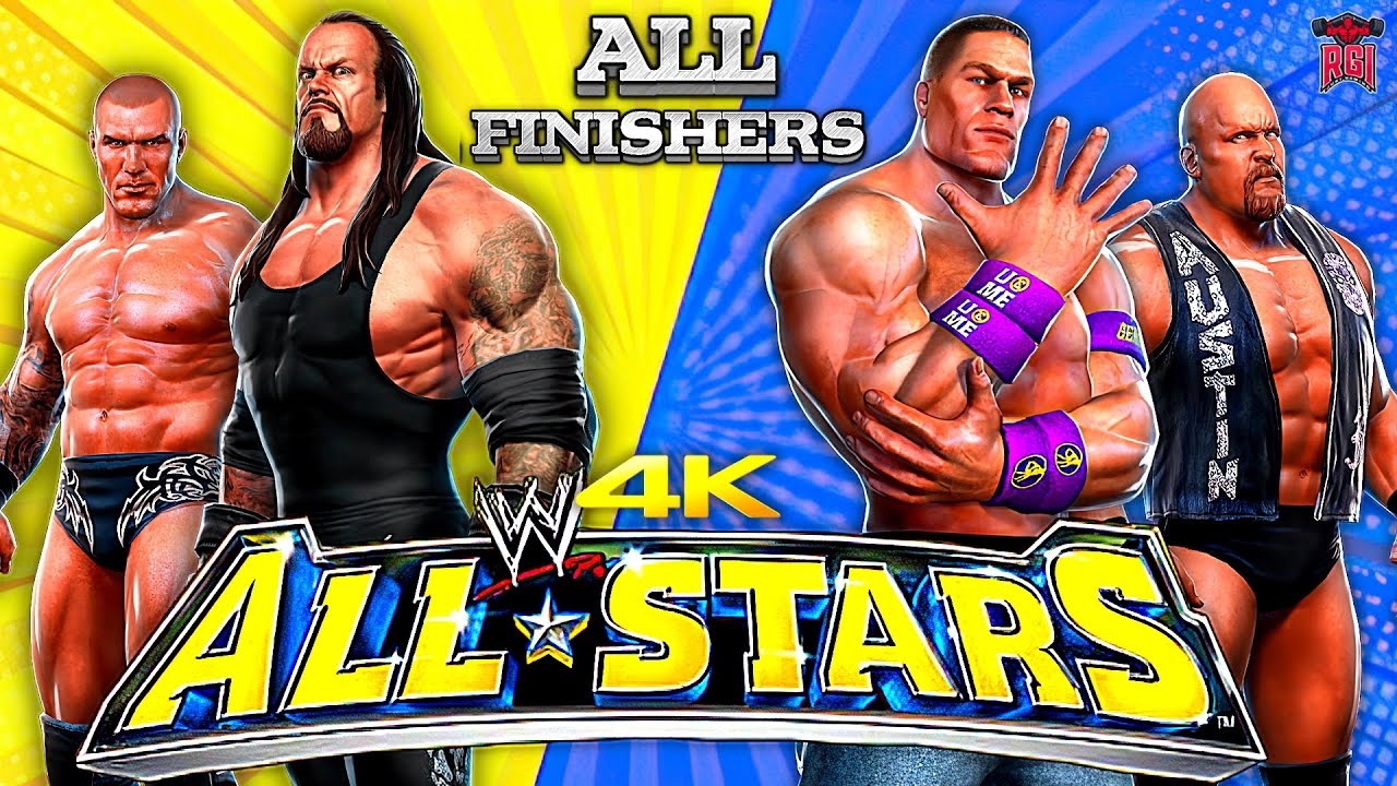 WWE All Stars (PS3)(2011)(All Signature and Finishing Moves) in 4K / 60fps #RETRO GAMING INDIAN