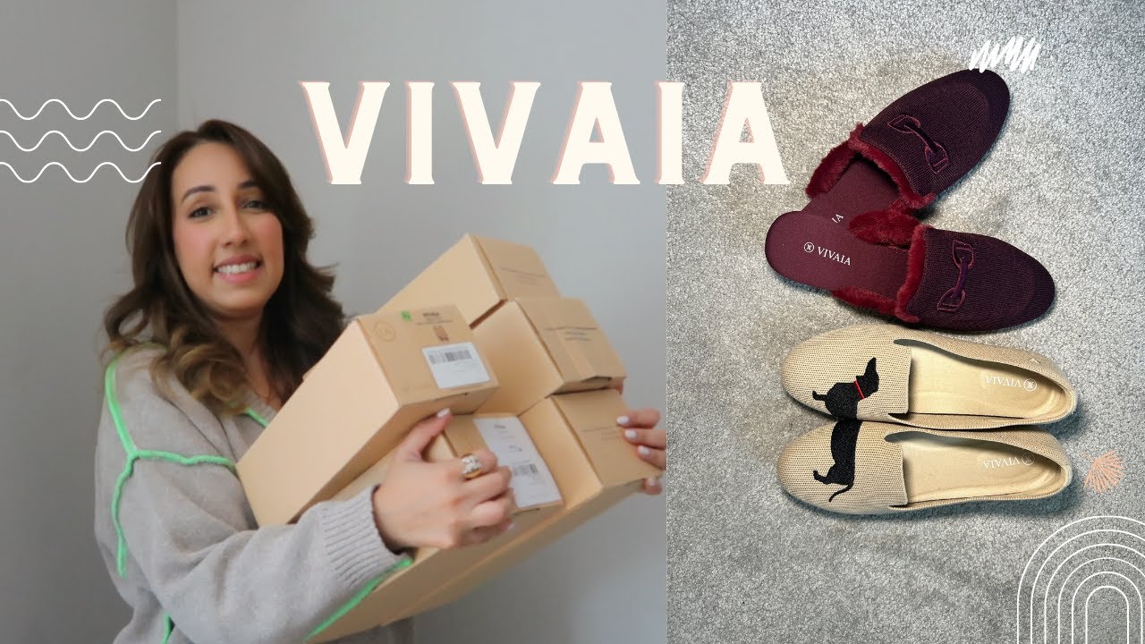 TRYON HAUL | VIVAIA Sustainable Shoes | 5 Pairs & Honest Review, Are they worth it ?
