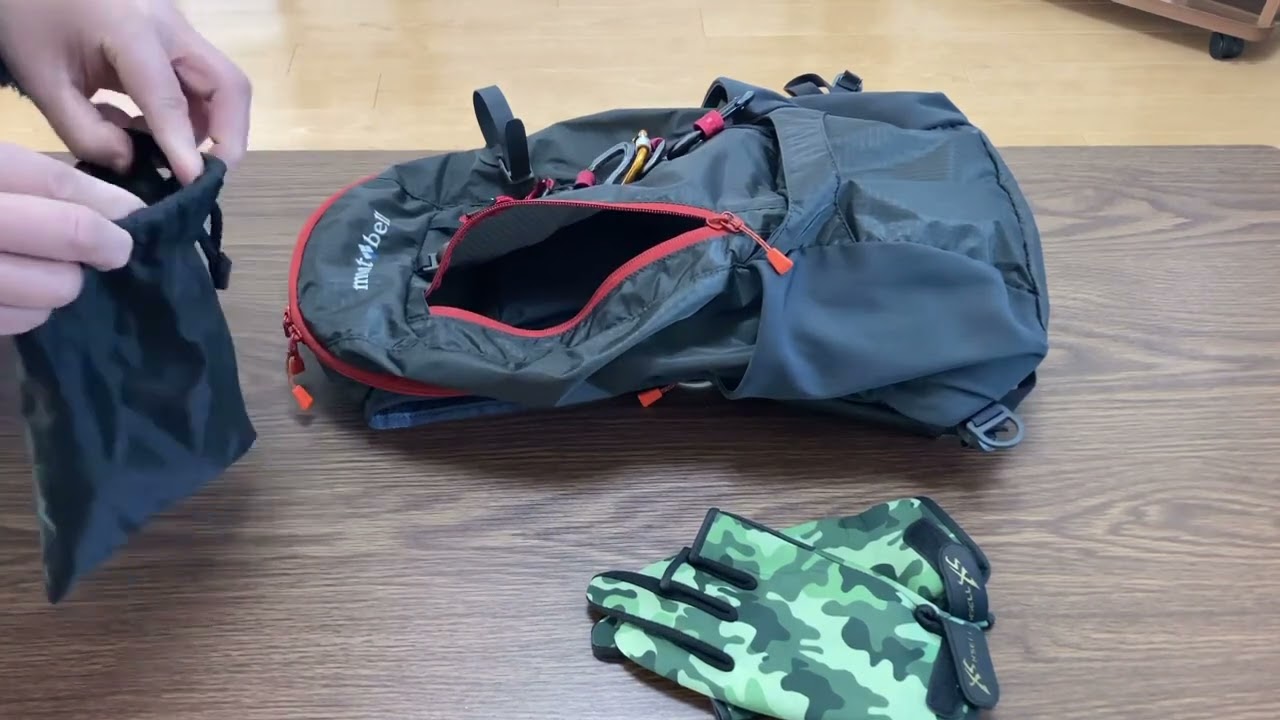 モンベル　mont-bell アングラーパック15の紹介です。