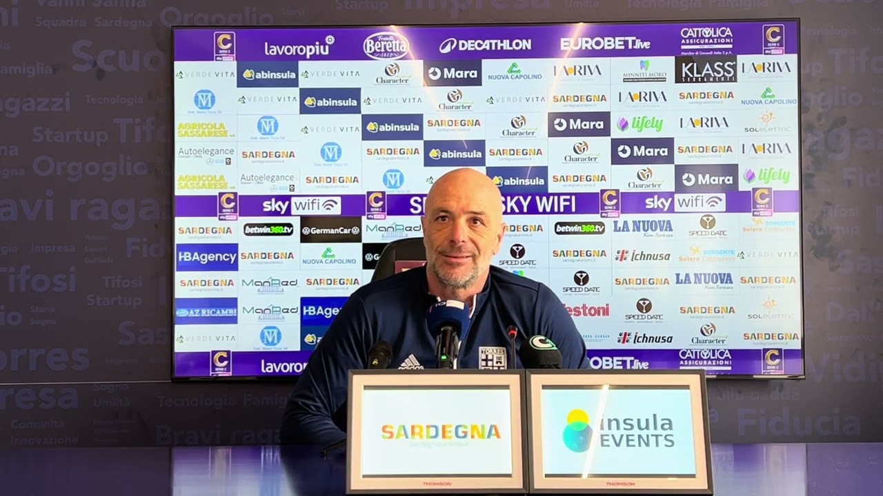 Torres-Vis Pesaro: la conferenza pre partita di Mister Greco