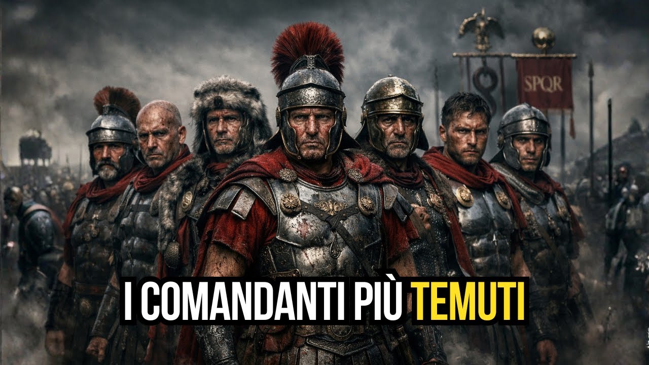 6 generali romani che non hanno mai perso una battaglia in tutta la loro vita