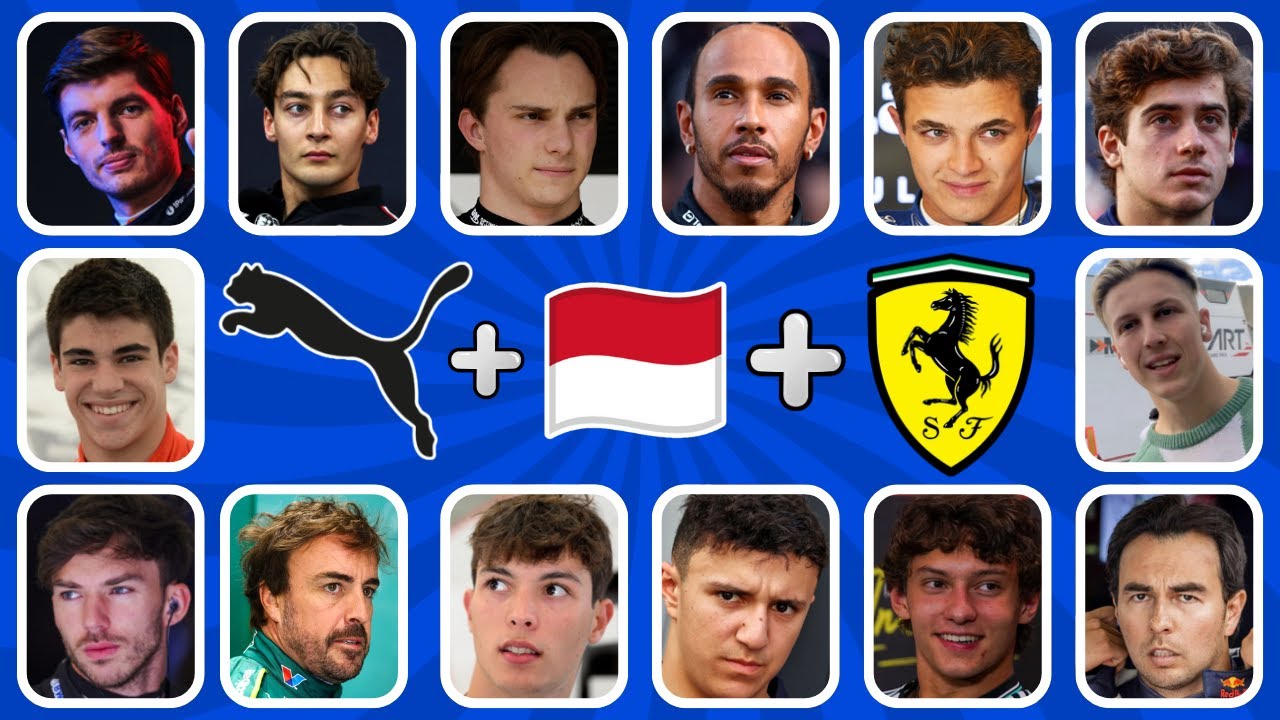 Guess The F1 2026 Drivers QUIZ🤔⁉️ By Song, Sponsorship, Emojis & Nationality | Max, Hamilton, Norris