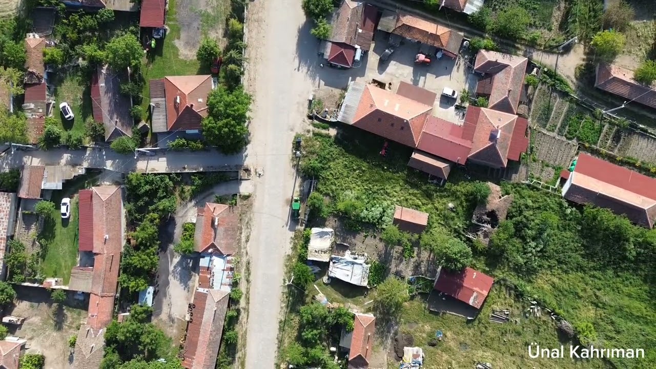 Edirne Havsa Köseömer Köyü Dji Mİni 3 ile Havadan Görüntüsü