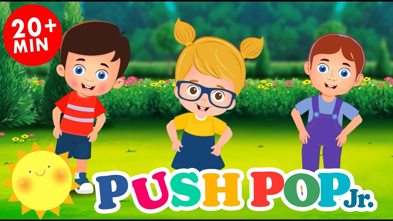 20+ Minutes - Nursery Rhymes for Children, Wheels on Bus, Skip To My Lou, Happy & You Know It + More