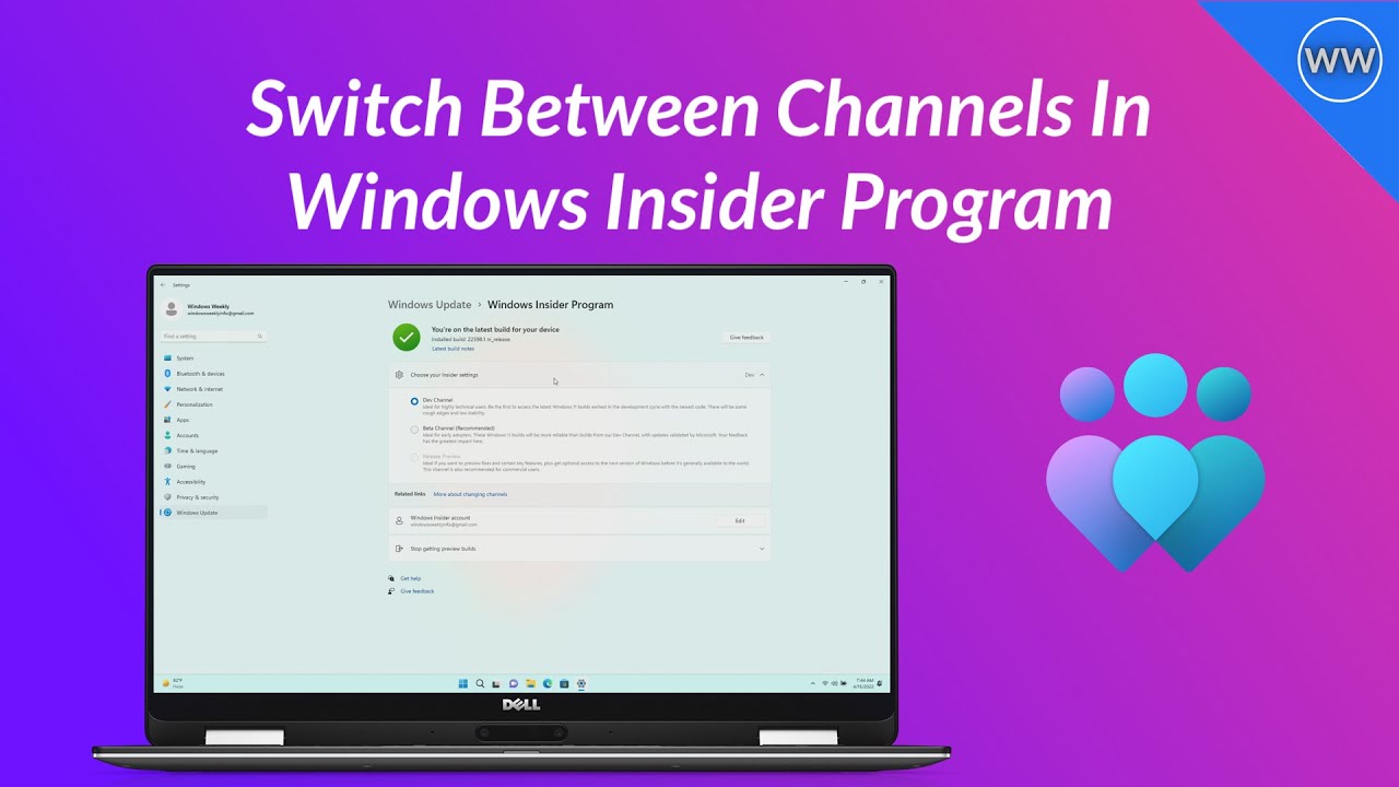 How To Switch Between Channels in Windows Insider Program