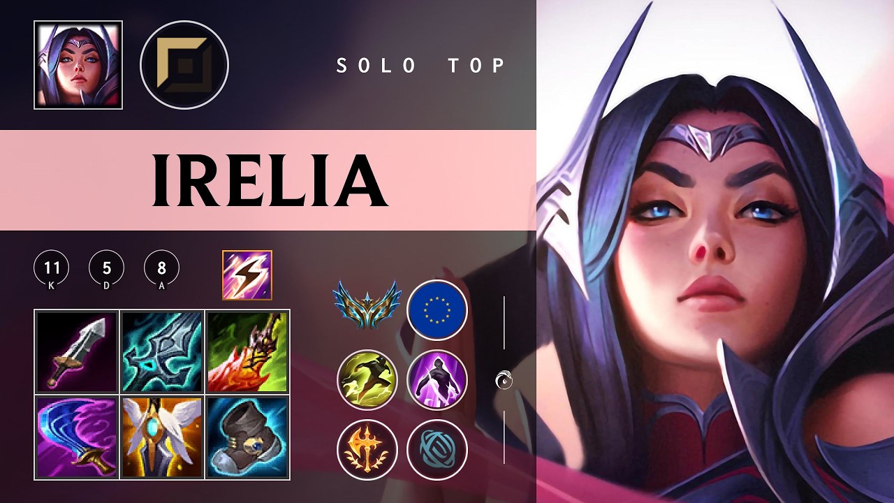 Irelia Top vs Varus - EUW Challenger Patch 26.05
