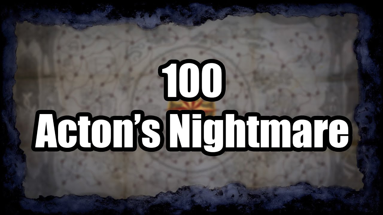 Layout and Loot from 100 Acton's Nightmare Maps