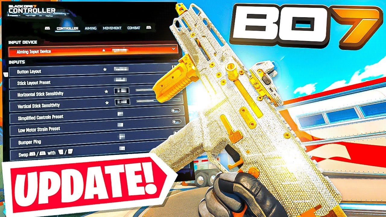 *НОВИНКА* ЛУЧШИЕ НАСТРОЙКИ КОНТРОЛЛЕРА ДЛЯ BLACK OPS 7! 🎮 (Лучшие настройки контроллера для BO7 н...