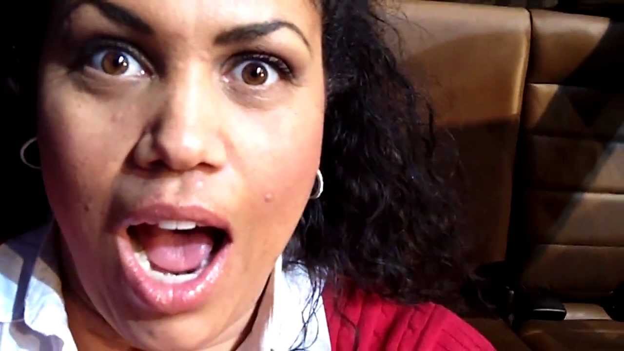 Miss Lori enjoys a roller coaster like ride in a Jeep at the Chicago Auto Show video