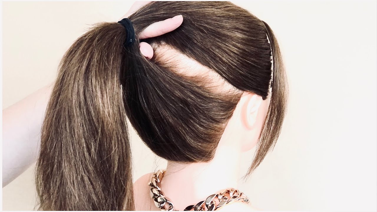 5 Быстрых и Простых причесок из хвоста, которые легко сделать себе. Quick and simple hairstyles