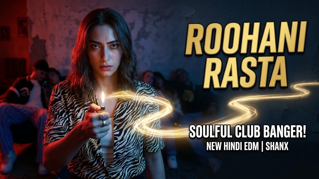 ROOHANI RASTA | New Hindi Club Song | SHANX | EDM Lyrical Video
